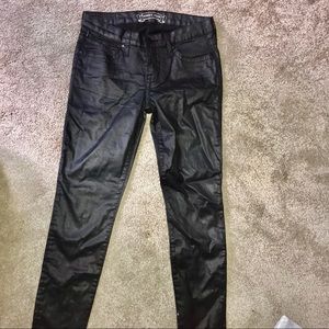 Robins jeans never worn leather finished